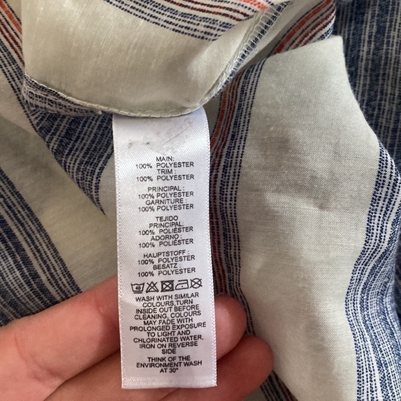 Adorable tie neck ASOS tank - Picture 6 of 7